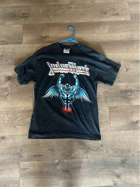 Vintage 1990 Judas Priest Painkiller Brockum Single Stitch T-Shirt M USA